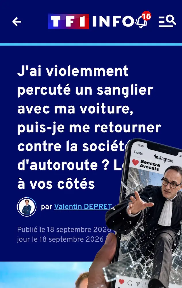 tf1 news interroge Maître Benezra