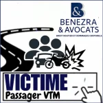 Passager victime d'un accident
