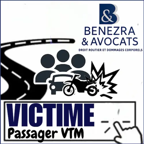 passager victime d'un accident de la route, passager blessé, avocat de passager, indemnisation passager loi Badinter