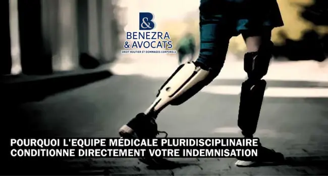 équipe médicale de l'amputé