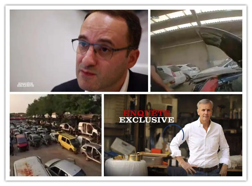 Maître Michel Benezra interrogé par Enquête exclusive (M6) sur les véhicules accidentés remis en circulation